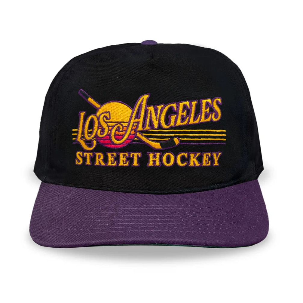 Celly Hockey Los Angeles Street Hockey Snapback Hat - Black - TheHockeyShop.com