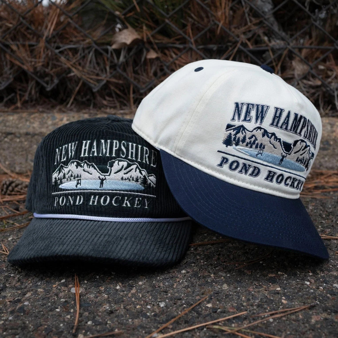 Celly Hockey New Hampshire Pond Hockey Snapback Hat - Corduroy - TheHockeyShop.com