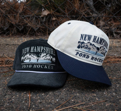 Celly Hockey New Hampshire Pond Hockey Snapback Hat - Cream - TheHockeyShop.com