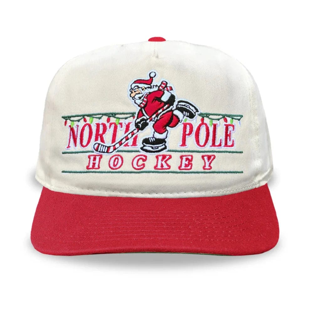 Celly Hockey North Pole Hockey Snapback Hat - Cream - TheHockeyShop.com