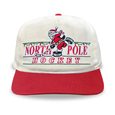 Celly Hockey North Pole Hockey Snapback Hat - Cream - TheHockeyShop.com