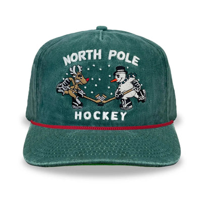 Celly Hockey North Pole Hockey Snapback Hat - Evergreen - TheHockeyShop.com