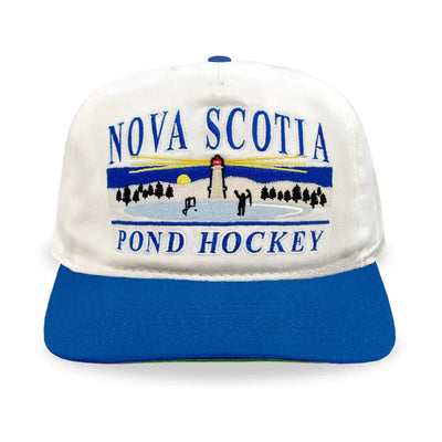 Celly Hockey Nova Scotia Pond Hockey Snapback Hat - Cream - TheHockeyShop.com