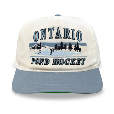 Celly Hockey Ontario Pond Hockey Snapback Hat - Cream - TheHockeyShop.com