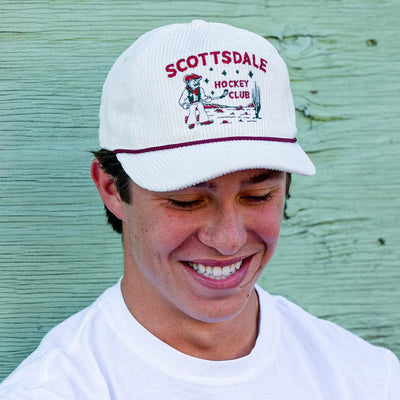 Celly Hockey Scottsdale Hockey Club Snapback Hat - Cream Corduroy - TheHockeyShop.com