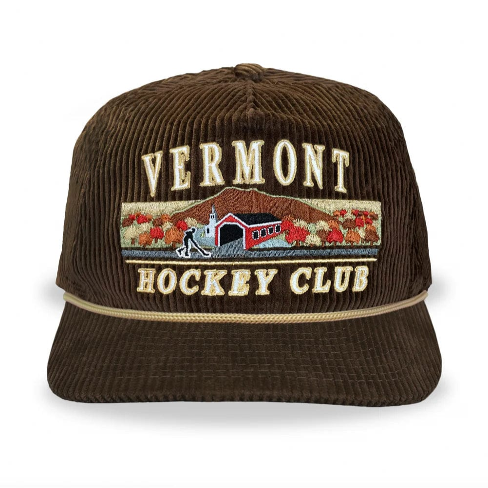 Celly Hockey Vermont Pond Hockey Snapback Hat - Corduroy - TheHockeyShop.com