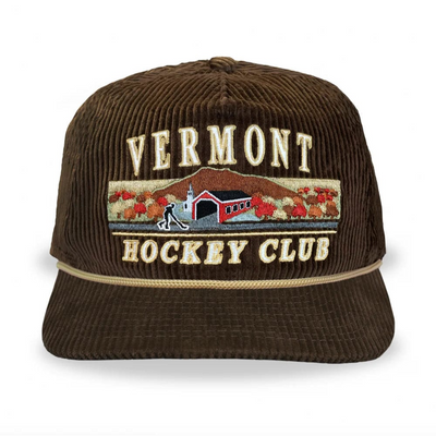 Celly Hockey Vermont Pond Hockey Snapback Hat - Corduroy - TheHockeyShop.com