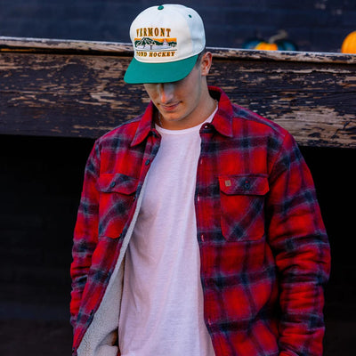 Celly Hockey Vermont Pond Hockey Snapback Hat - Cream - TheHockeyShop.com