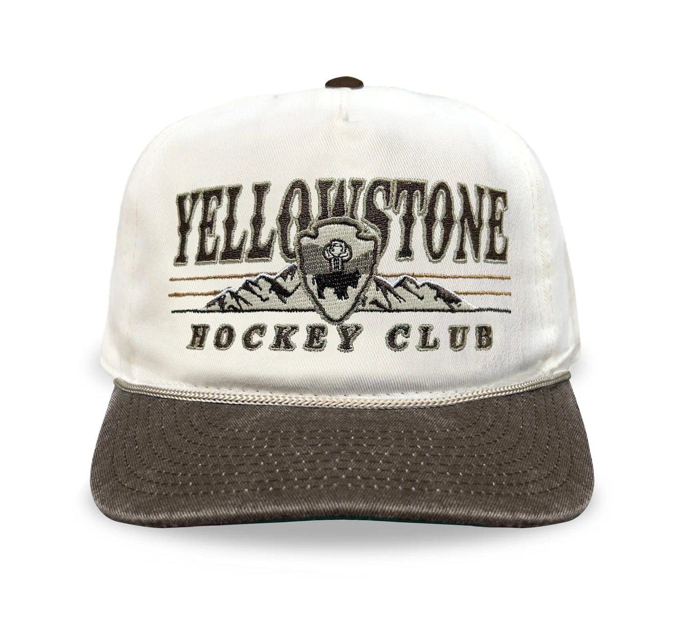 Celly Hockey Yellowstone Hockey Club Snapback Hat - Cream - TheHockeyShop.com