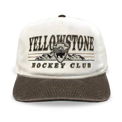 Celly Hockey Yellowstone Hockey Club Snapback Hat - Cream - TheHockeyShop.com