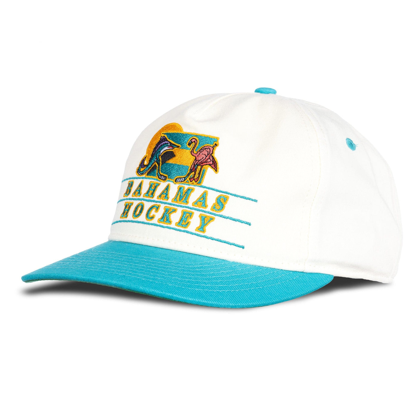 Celly Hockey Bahamas Hockey Snapback Hat - Cream - TheHockeyShop.com