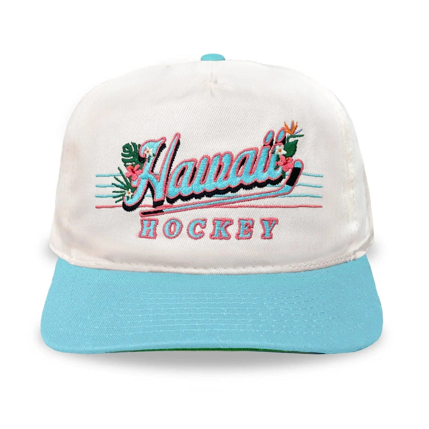 Celly Hockey Hawaii Hockey Snapback Hat - Cream - TheHockeyShop.com