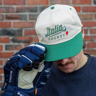 Celly Hockey Italia Hockey Snapback Hat - Cream - TheHockeyShop.com