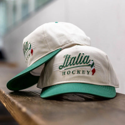 Celly Hockey Italia Hockey Snapback Hat - Cream - TheHockeyShop.com