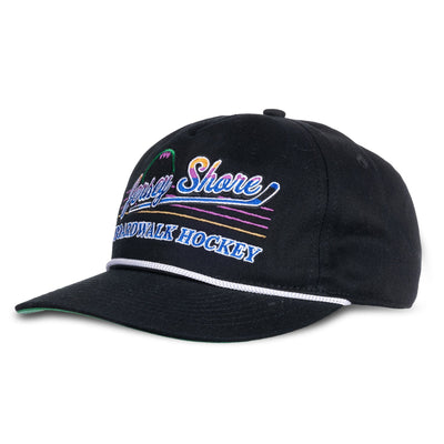 Celly Hockey Jersey Shore Boardwalk Hockey Snapback Hat - Black - TheHockeyShop.com