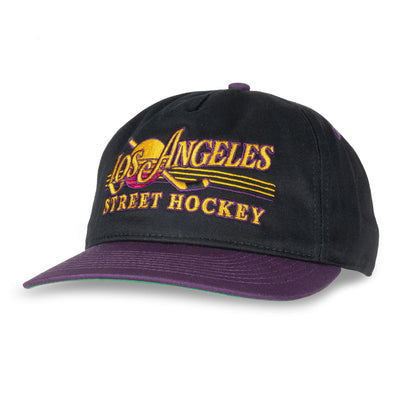 Celly Hockey Los Angeles Street Hockey Snapback Hat - Black - TheHockeyShop.com
