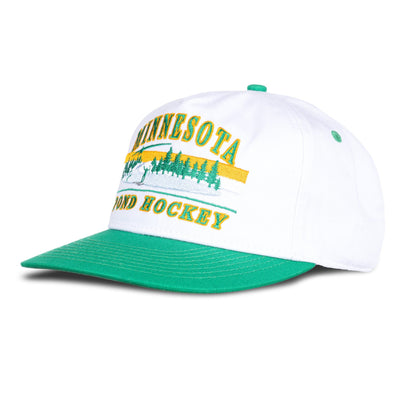 Celly Hockey Minnesota Pond Hockey Snapback Hat - White - TheHockeyShop.com