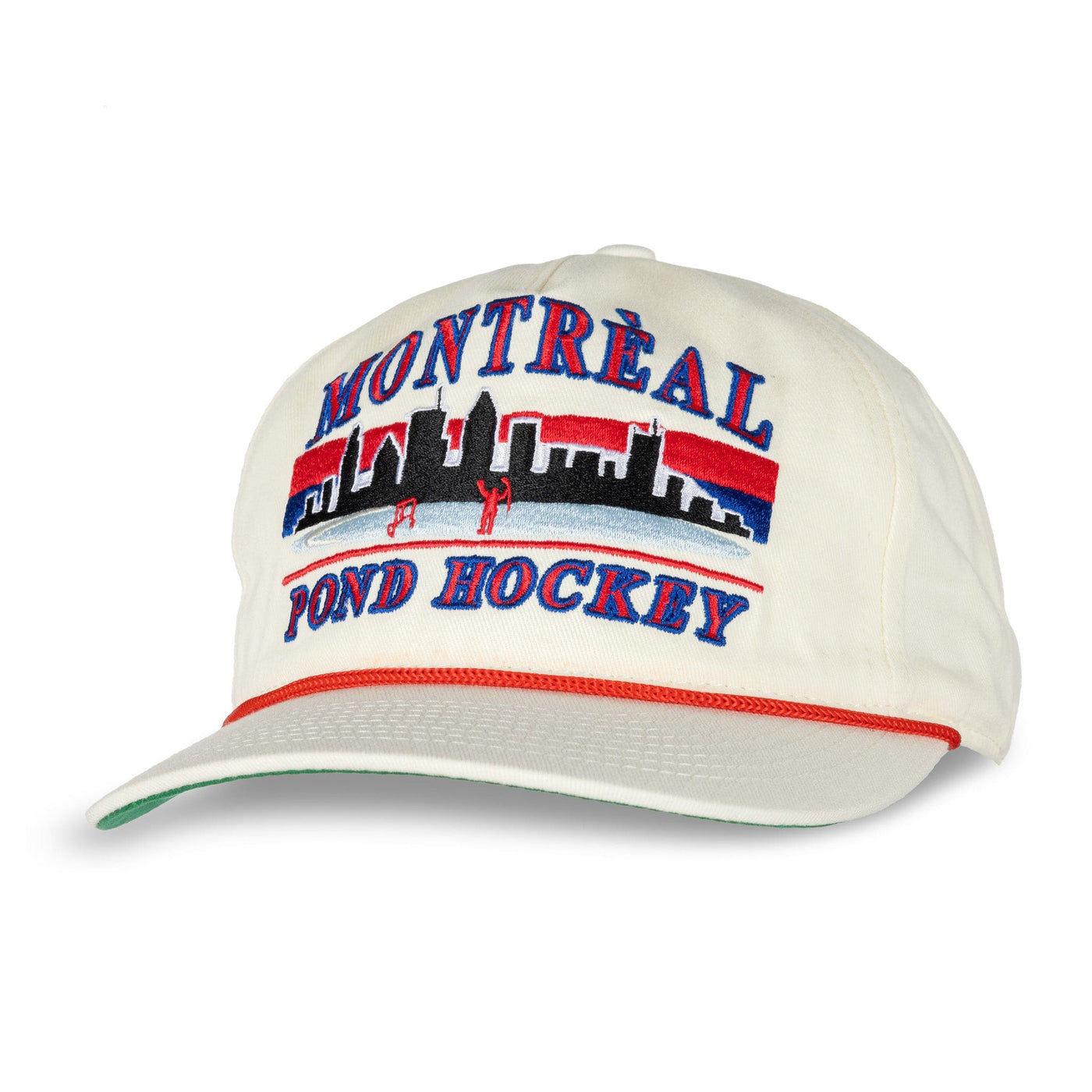 Celly Hockey Montreal Pond Hockey Snapback Hat - Cream - TheHockeyShop.com