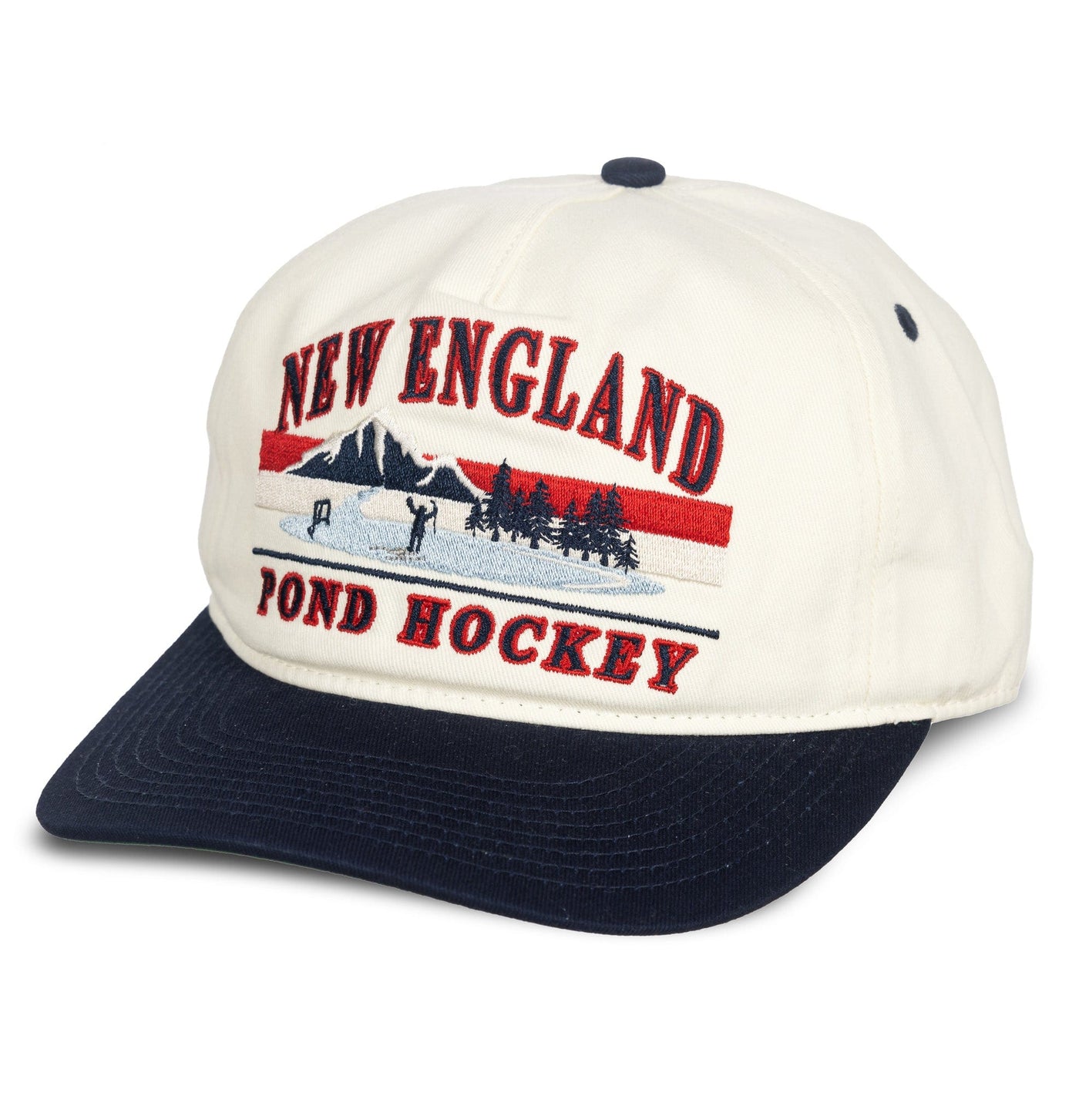 Celly Hockey New England Pond Hockey Snapback Hat - Cream - TheHockeyShop.com