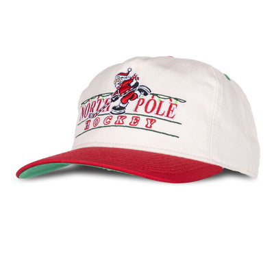 Celly Hockey North Pole Hockey Snapback Hat - Cream - TheHockeyShop.com