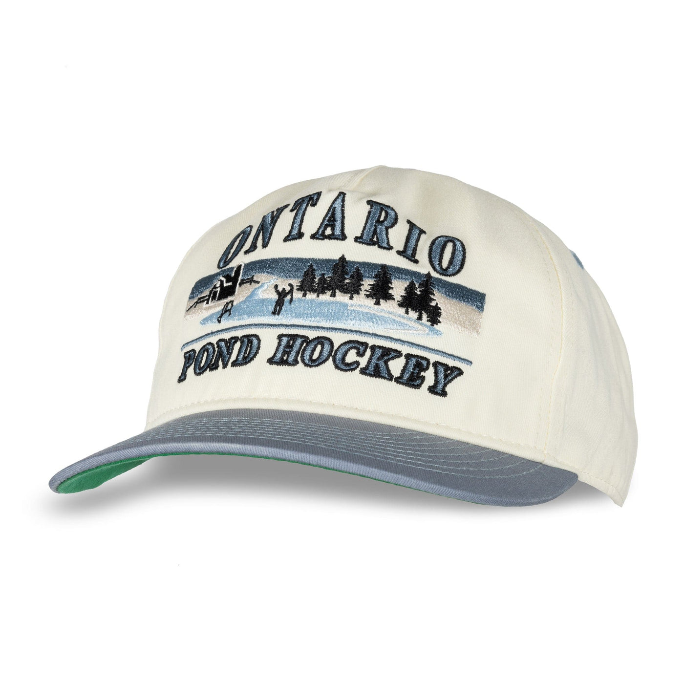Celly Hockey Ontario Pond Hockey Snapback Hat - Cream - TheHockeyShop.com