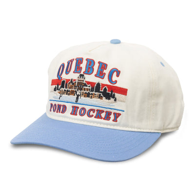 Celly Hockey Quebec Pond Hockey Snapback Hat - Cream - TheHockeyShop.com