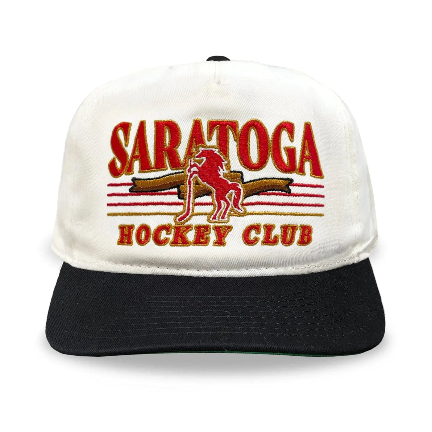 Celly Hockey Saratoga Hockey Club Snapback Hat - Cream - TheHockeyShop.com