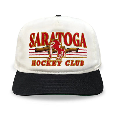 Celly Hockey Saratoga Hockey Club Snapback Hat - Cream - TheHockeyShop.com