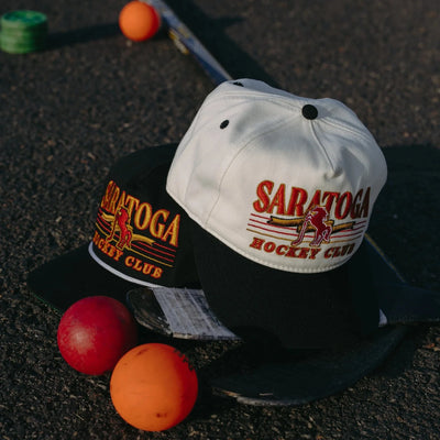 Celly Hockey Saratoga Hockey Club Snapback Hat - Cream - TheHockeyShop.com