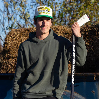 Celly Hockey Saskatchewan Pond Hockey Snapback Hat - Cream - TheHockeyShop.com