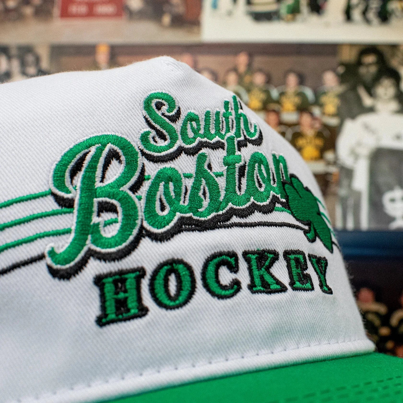Celly Hockey Co. Hats Celly Hockey South Boston Hockey Club Snapback Hat - White OSFM - TheHockeyShop