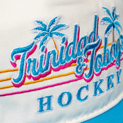 Celly Hockey Trinidad & Tobago Hockey Snapback Hat - Cream - TheHockeyShop.com
