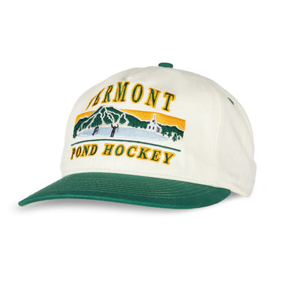 Celly Hockey Vermont Pond Hockey Snapback Hat - Cream - TheHockeyShop.com