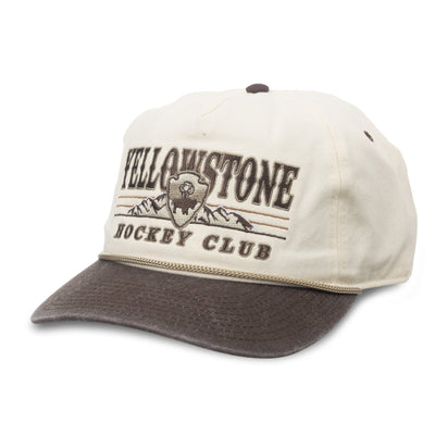 Celly Hockey Yellowstone Hockey Club Snapback Hat - Cream - TheHockeyShop.com