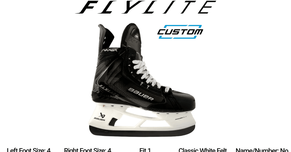 Custom Flylite Bauer Vapor FlyLite Hockey Skates - Custom | THS – TheHockeyShop.com
