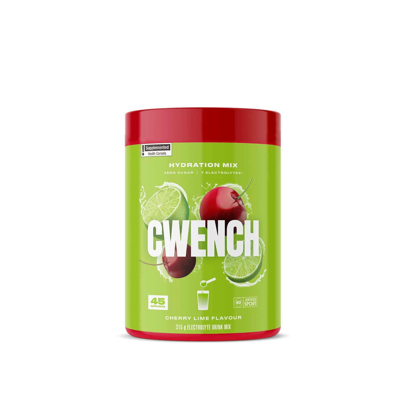 Cwench High Performance Sports Mix - Cherry Lime (315G) - TheHockeyShop.com