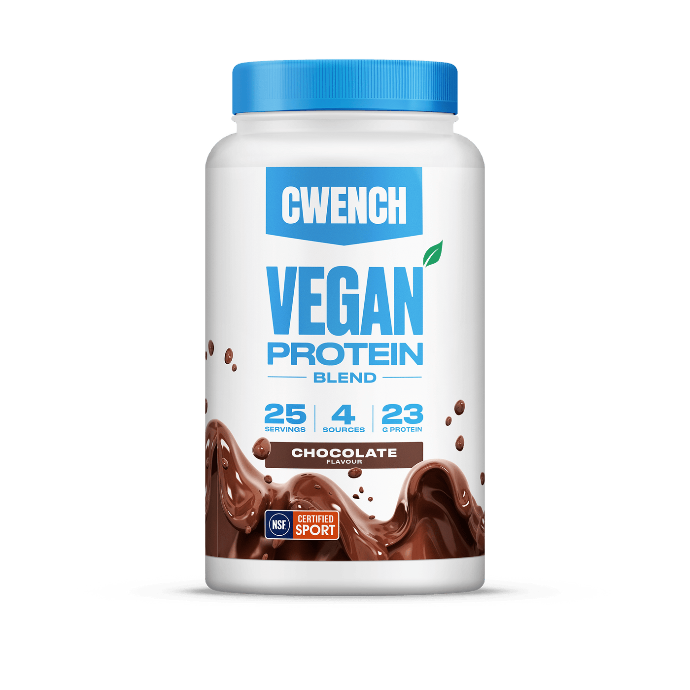 Cwench Vegan Protein Blend - Chocolate - TheHockeyShop.com