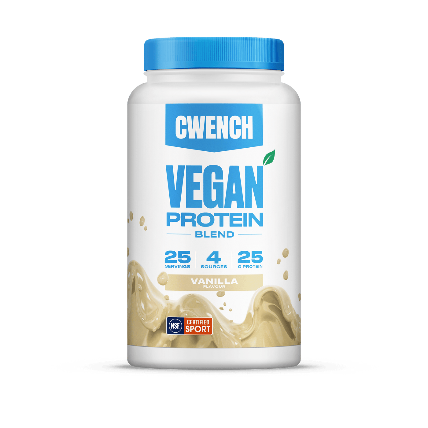 Cwench Vegan Protein Blend - Vanilla - TheHockeyShop.com