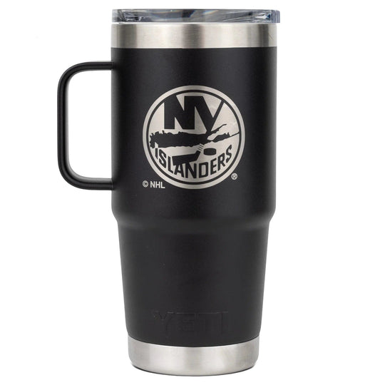 YETI Rambler 20oz Travel Mug - New York Islanders Black - The Hockey Shop