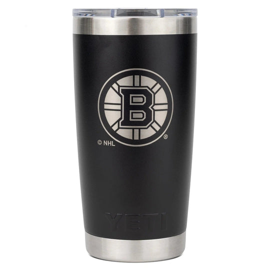 YETI Rambler 20oz Tumbler - Boston Bruins Black - The Hockey Shop