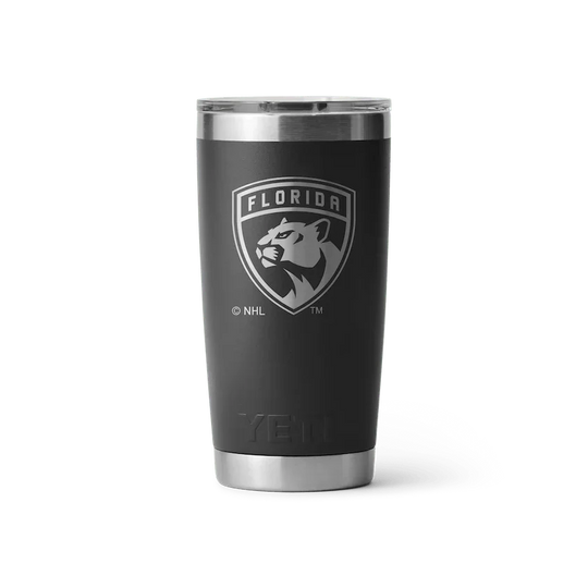 YETI Rambler 20oz Tumbler - Florida Panthers Florida Panthers / Black - The Hockey Shop