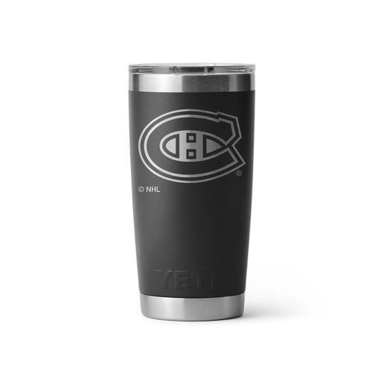 YETI Rambler 20oz Tumbler - Montreal Canadiens Montreal Canadiens / Black - The Hockey Shop