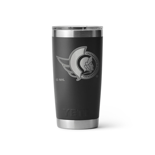 YETI Rambler 20oz Tumbler - Ottawa Senators Ottawa Senators / Black - The Hockey Shop