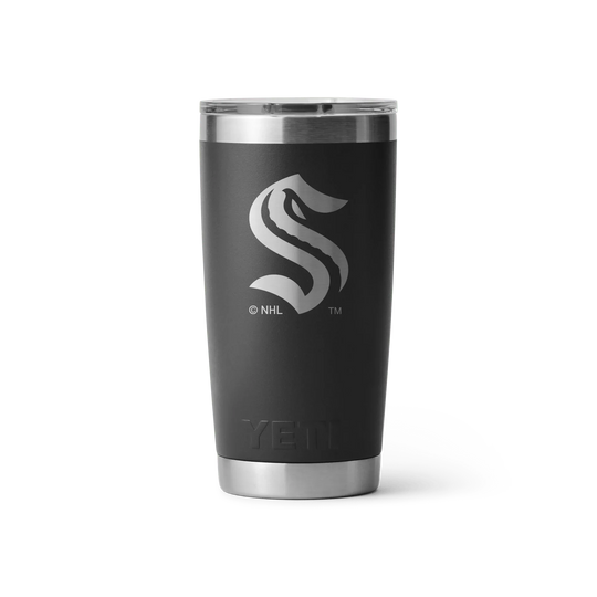 YETI Rambler 20oz Tumbler - Seattle Kraken Seattle Kraken / Black - The Hockey Shop