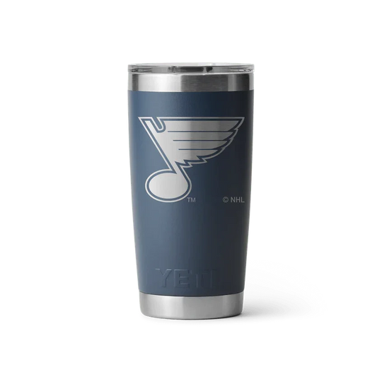 YETI Rambler 20oz Tumbler - St. Louis Blues St. Louis Blues / Navy - The Hockey Shop