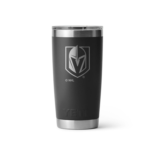 YETI Rambler 20oz Tumbler - Vegas Golden Knights Vegas Golden Knights / Black - The Hockey Shop