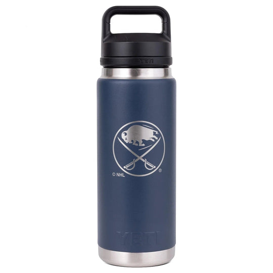 YETI Rambler 26oz Bottle - Buffalo Sabres Navy - The Hockey Shop