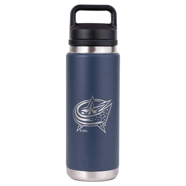 YETI Rambler 26oz Bottle - Columbus Blue Jackets | TheHockeyShop.com