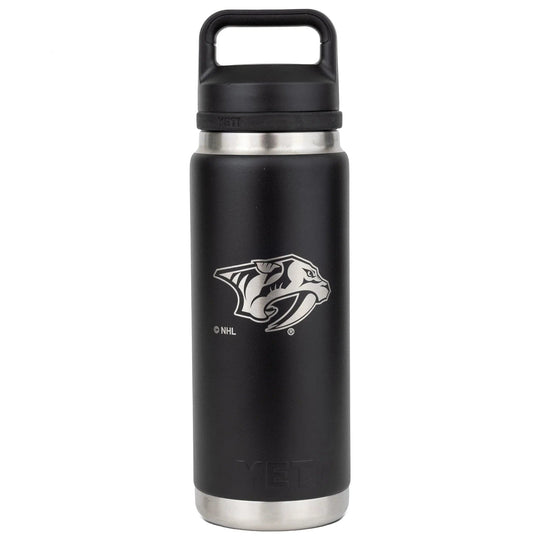 YETI Rambler 26oz Bottle - Nashville Predators Black - The Hockey Shop