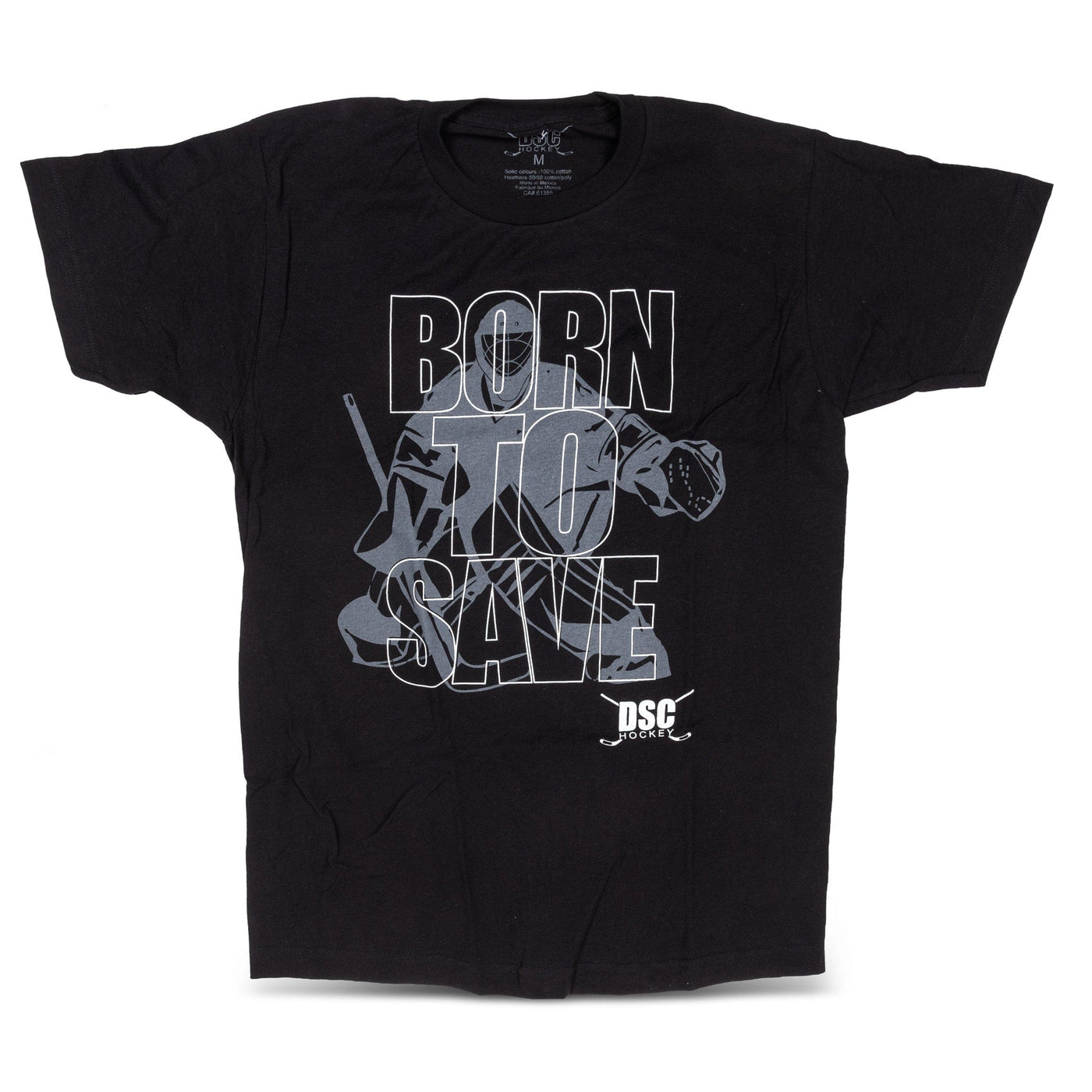 DSC Hockey Shirts DSC Hockey Born To Save Mens Shirt Black / L - TheHockeyShop